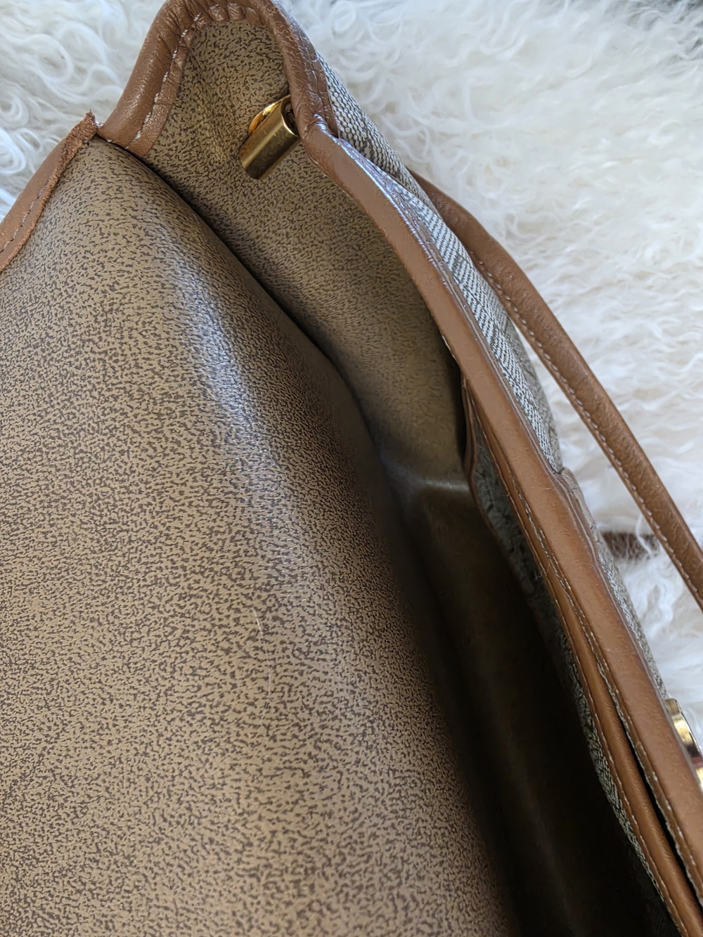 Christian Dior Honeycomb Monogram Beige Vintage - Picture 12 of 12